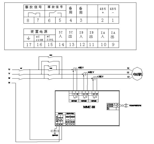 电动机微机综合保护装置